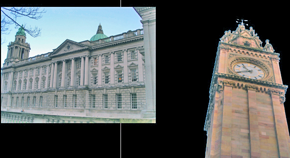 Belfast City Hall and Albert Clock