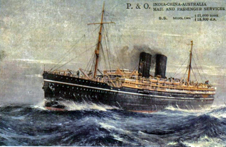 RMS Malojo in Colour